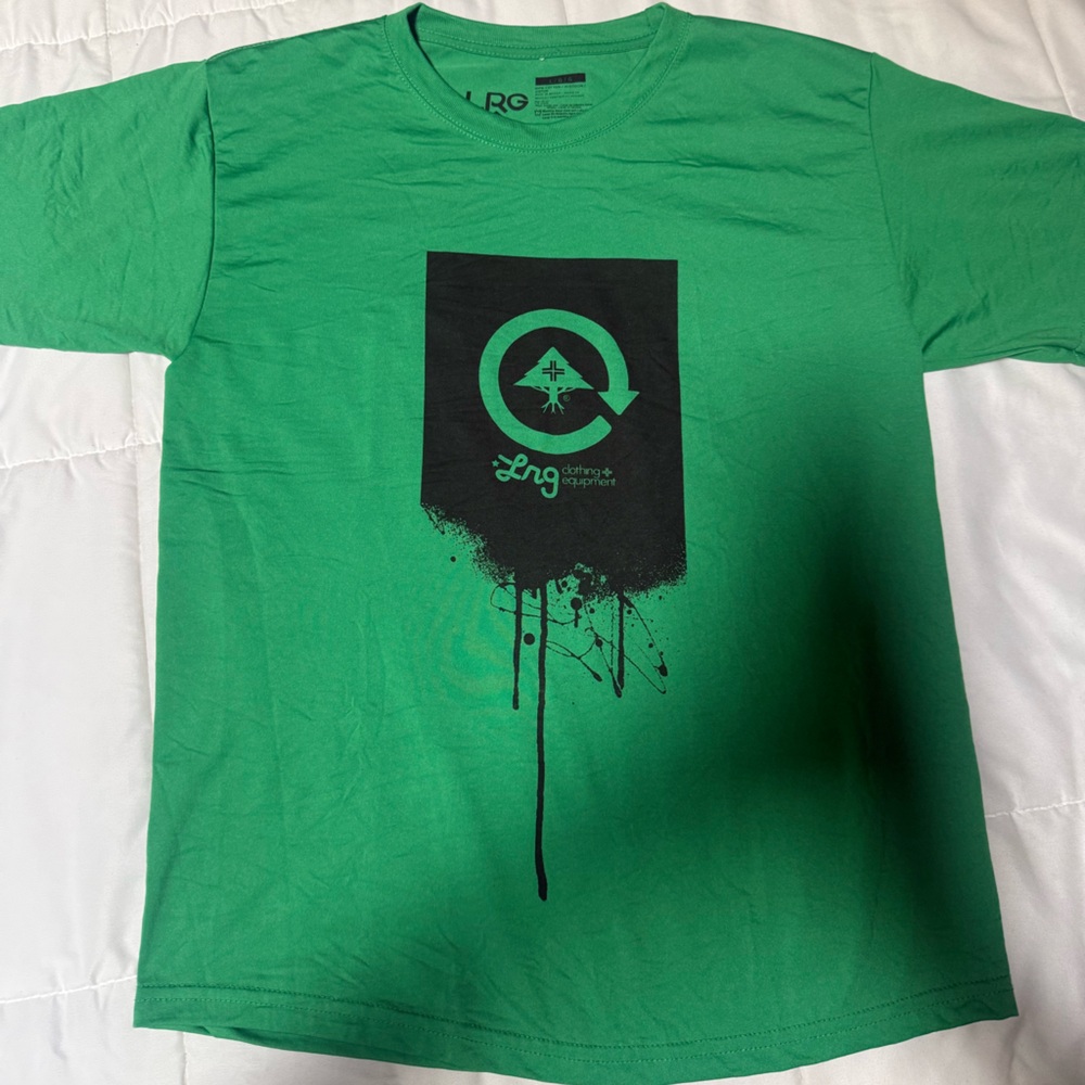LRG Vibrant Green Graphic Tee